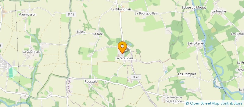 localisation de l'entreprise MADAME CLAUDINE BEAUMANOIR  TREVRON