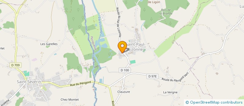 localisation de l'entreprise MADAME CLAUDINE BERNARD  ST MARTIAL DE VIVEYROL