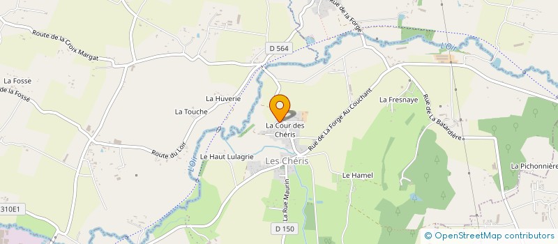 localisation de l'entreprise MADAME CLAUDINE BINET  MARCILLY