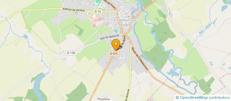 localisation de l'entreprise MADAME CLAUDINE BONNET à CHATILLON-SUR-INDRE
