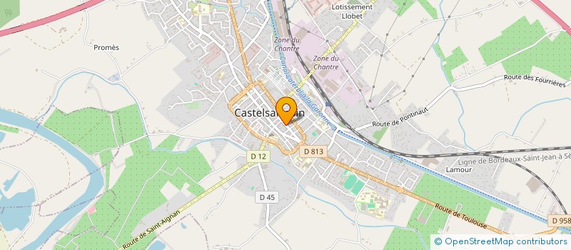 localisation de l'entreprise MADAME CLAUDINE BORDERIES  GARGANVILLAR