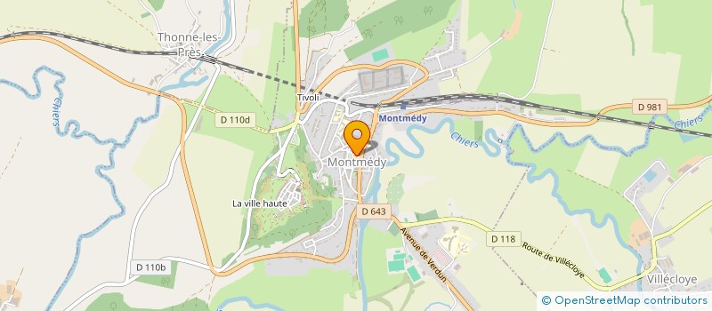 localisation de l'entreprise MADAME CLAUDINE BORZECKI à MONTMEDY