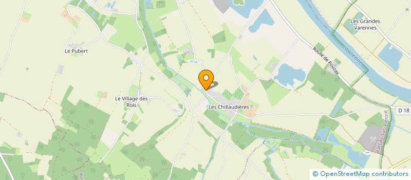 localisation de l'entreprise MADAME CLAUDINE BOURDON  PARCAY-SUR-VIENNE