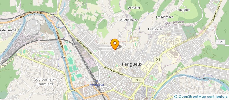 localisation de l'entreprise MADAME CLAUDINE BOWEH TCHUITCHA à PERIGUEUX