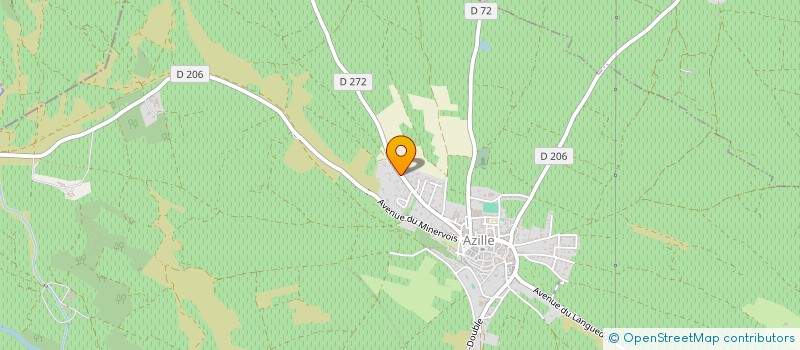 localisation de l'entreprise MADAME CLAUDINE BRAU  AZILLE