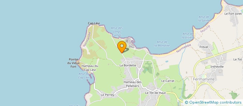 localisation de l'entreprise MADAME CLAUDINE BRISSET  FERMANVILLE