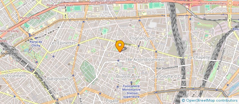 localisation de l'entreprise MADAME CLAUDINE CAMEL  PARIS