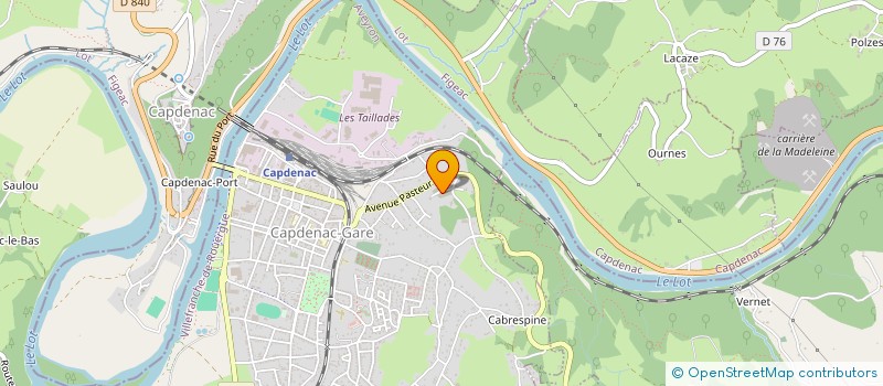 localisation de l'entreprise MADAME CLAUDINE CAVAIGNAC  NAUSSAC