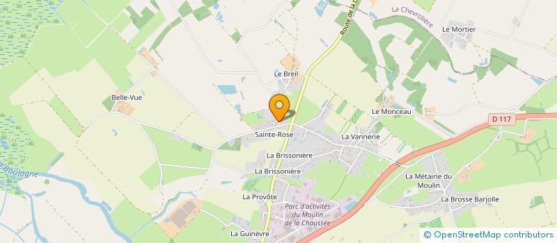 localisation de l'entreprise MADAME CLAUDINE CHEVILLARD  SAINT-PHILBERT-DE-GRAND-LIEU