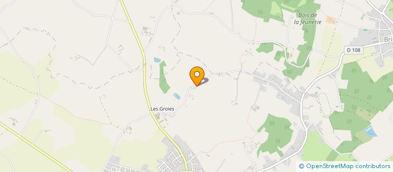 localisation de l'entreprise MADAME CLAUDINE CHEVREAU  LES HAUTS-D'ANJOU