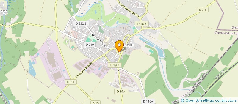 localisation de l'entreprise MADAME CLAUDINE CHEVREUIL à AUNEAU-BLEURY-SAINT-SYMPHORIEN