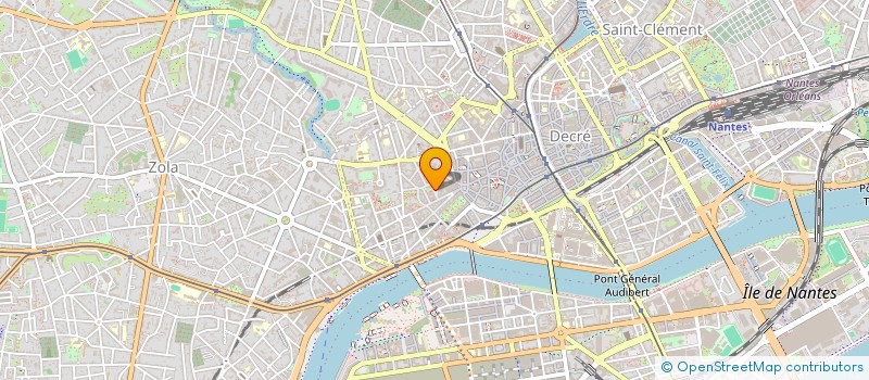 localisation de l'entreprise MADAME CLAUDINE CHIRON à NANTES