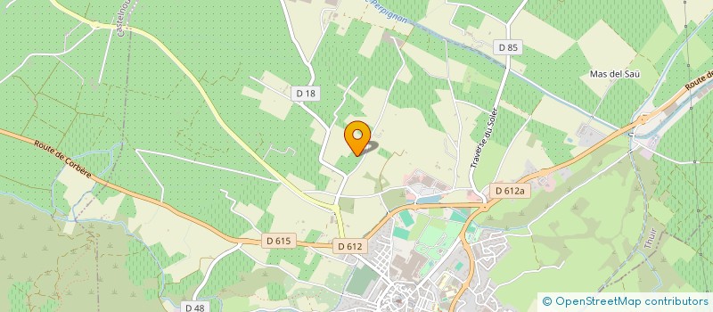 localisation de l'entreprise MADAME CLAUDINE CLODOMIR  THUIR