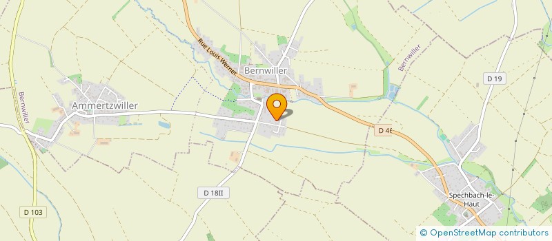 localisation de l'entreprise MADAME CLAUDINE CLOG  DANNEMARIE