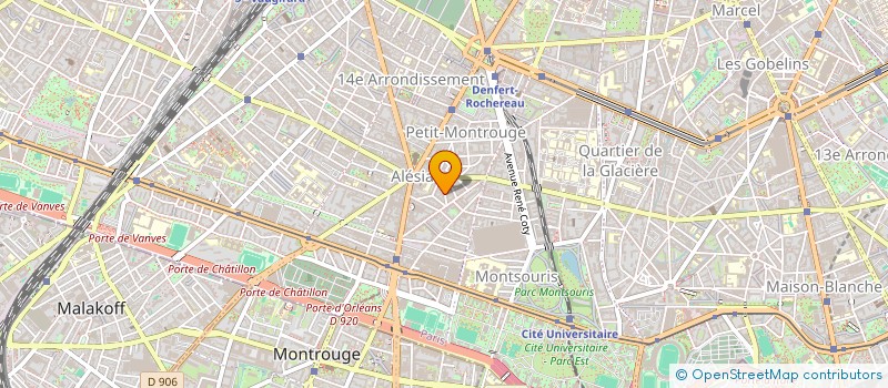 localisation de l'entreprise MADAME CLAUDINE COHEN-DEVRIES  PARIS