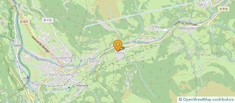 localisation de l'entreprise MADAME CLAUDINE COLOMB  GAVARNIE-GEDRE