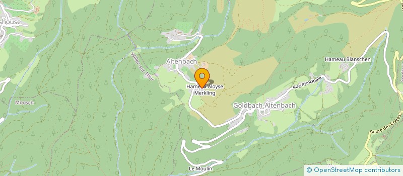 localisation de l'entreprise MADAME CLAUDINE COLOMBO  GOLDBACH-ALTENBACH