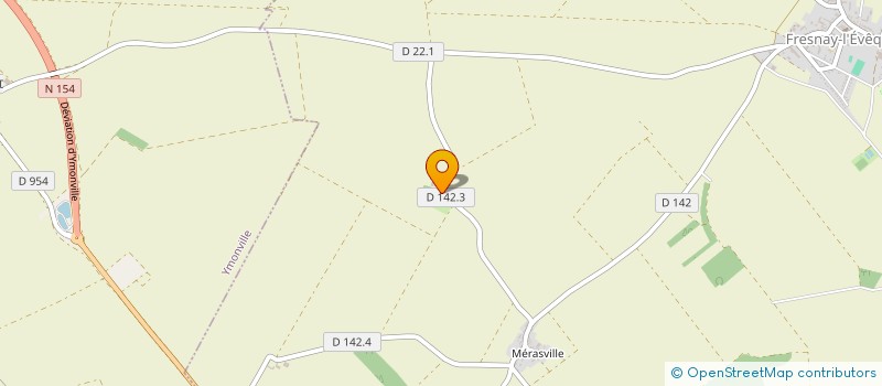 localisation de l'entreprise MADAME CLAUDINE COMELLO à FRESNAY L EVEQUE