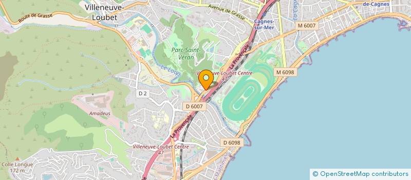 localisation de l'entreprise MADAME CLAUDINE COPPOLA à CAGNES-SUR-MER