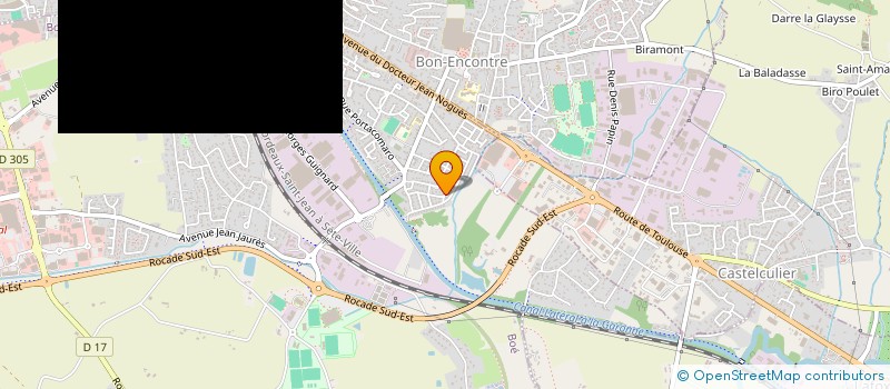 localisation de l'entreprise MADAME CLAUDINE CORDIER  BOE