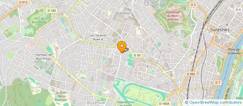 localisation de l'entreprise MADAME CLAUDINE COTTO à RUEIL-MALMAISON