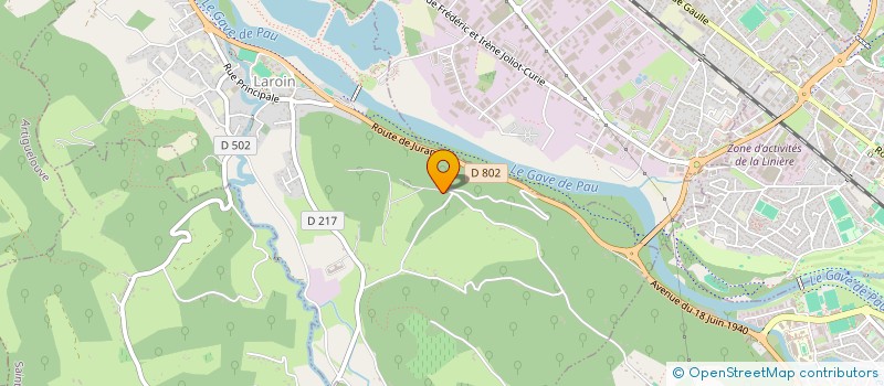 localisation de l'entreprise MADAME CLAUDINE CURTA CABES  RONTIGNON