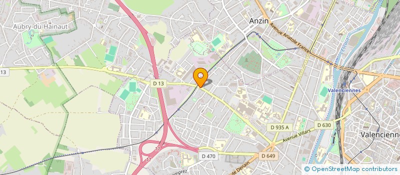 localisation de l'entreprise MADAME CLAUDINE DATH à VALENCIENNES