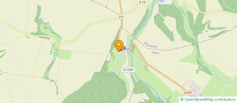 localisation de l'entreprise MADAME CLAUDINE DE LIMA  CHANCEAUX