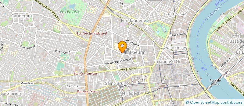 localisation de l'entreprise MADAME CLAUDINE DECOBERT à BORDEAUX