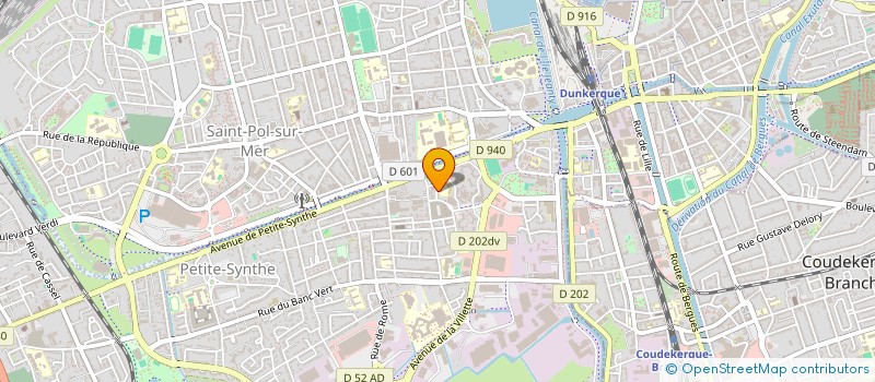 localisation de l'entreprise MADAME CLAUDINE DELATRE à DUNKERQUE