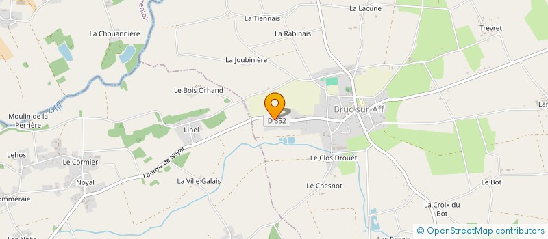 localisation de l'entreprise MADAME CLAUDINE DERUNES  SAINT-JUST