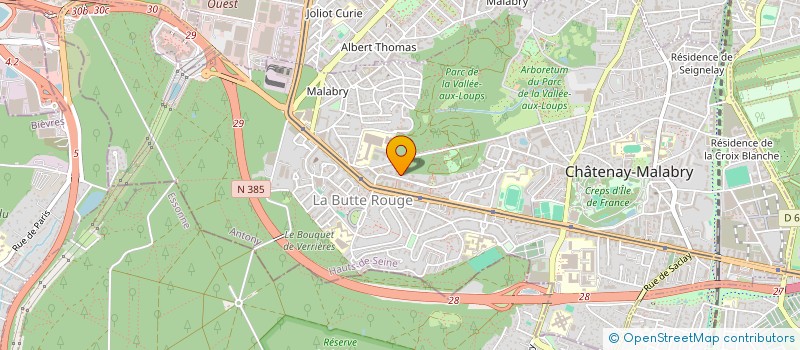 localisation de l'entreprise MADAME CLAUDINE DESPRES  CHATENAY-MALABRY