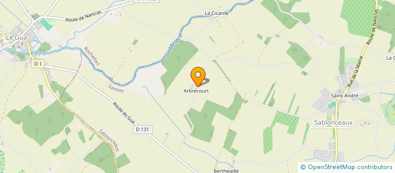 localisation de l'entreprise MADAME CLAUDINE DOMBECK  SABLONCEAUX