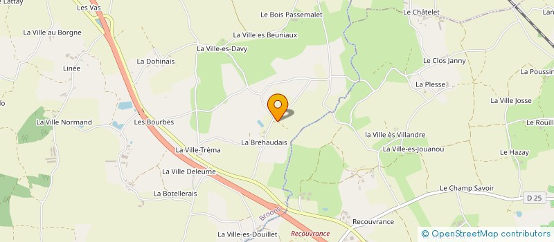 localisation de l'entreprise MADAME CLAUDINE DONET  BROONS