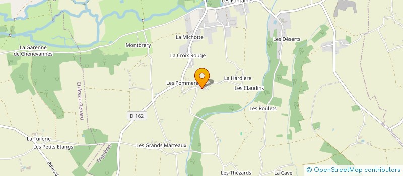 localisation de l'entreprise MADAME CLAUDINE DORSO à TRIGUERES