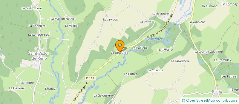 localisation de l'entreprise MADAME CLAUDINE DUTEIL à LONGNY LES VILLAGES