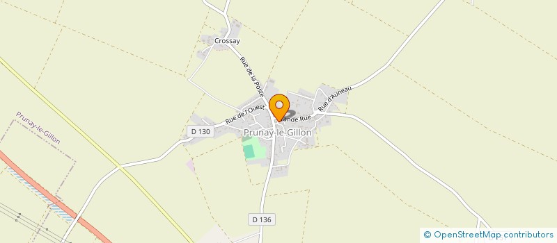 localisation de l'entreprise MADAME CLAUDINE ELEAUME à PRUNAY-LE-GILLON
