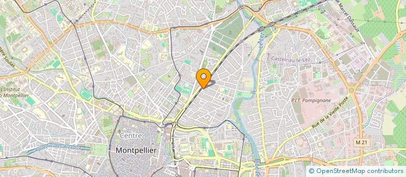 localisation de l'entreprise MADAME CLAUDINE ENDJINEYAO-WAKOUTOU à MONTPELLIER