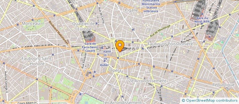 localisation de l'entreprise MADAME CLAUDINE FAUREAU  PARIS
