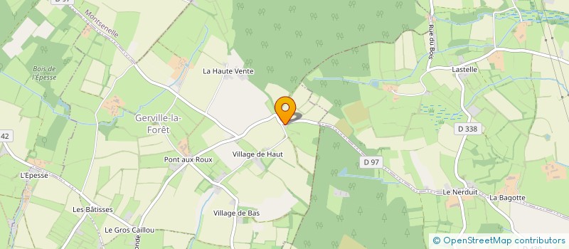 localisation de l'entreprise MADAME CLAUDINE FENOUILLIERE  SAINT-GERMAIN-SUR-AY