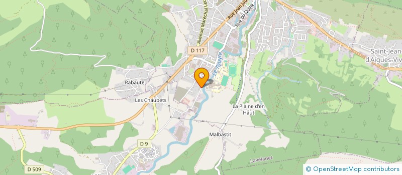 localisation de l'entreprise MADAME CLAUDINE FLAMENT à LAVELANET