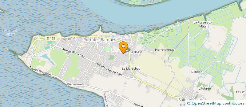 localisation de l'entreprise MADAME CLAUDINE FRIOUX  PORT-DES-BARQUES