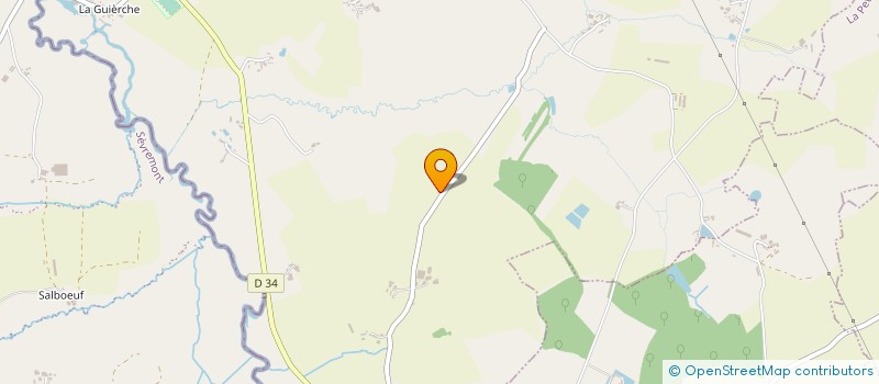 localisation de l'entreprise MADAME CLAUDINE GABARD  MAULEON