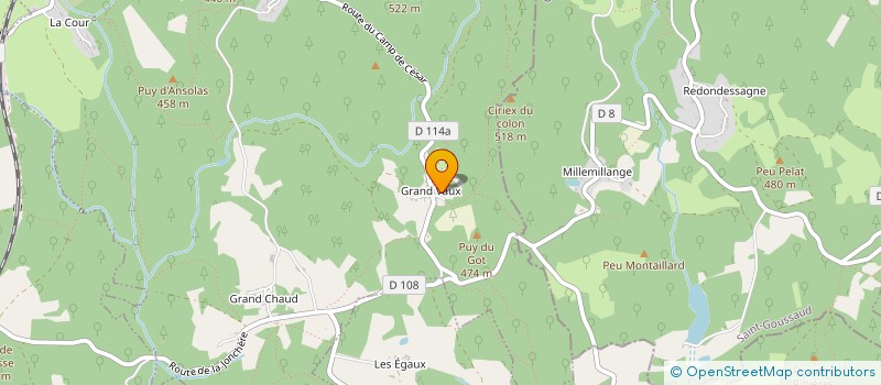 localisation de l'entreprise MADAME CLAUDINE GALFIONE à JABREILLES-LES-BORDES