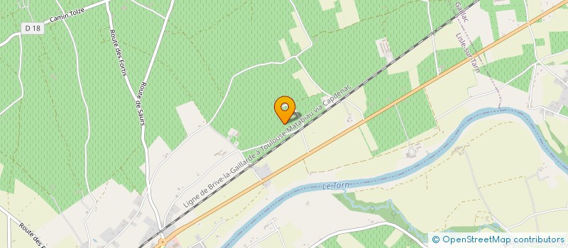 localisation de l'entreprise MADAME CLAUDINE GARRIGOU à LISLE-SUR-TARN