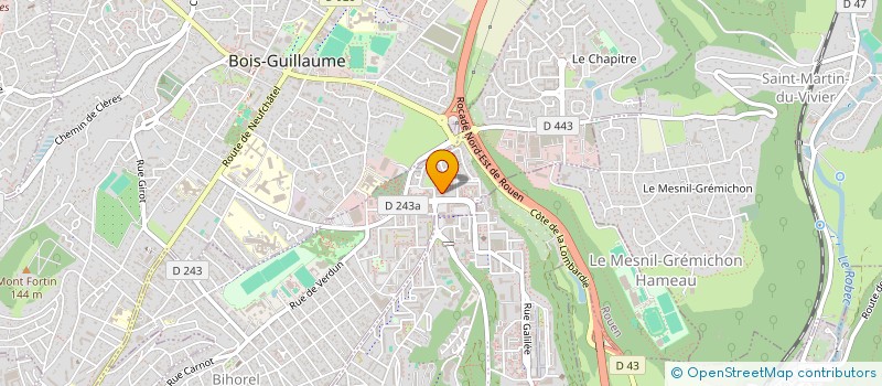 localisation de l'entreprise MADAME CLAUDINE GENEVIEVE BORILLA  BIHOREL