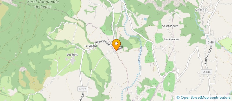 localisation de l'entreprise MADAME CLAUDINE GIANSETTO  PELLEAUTIER