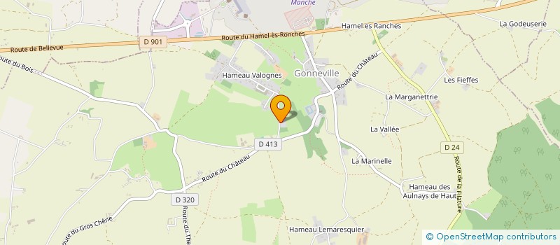 localisation de l'entreprise MADAME CLAUDINE GIBERT  BRILLEVAST