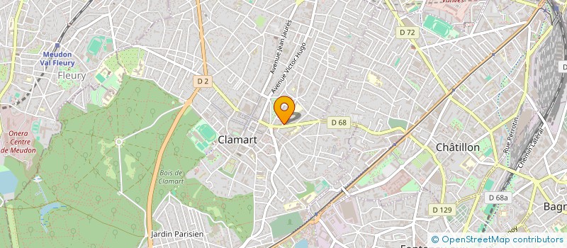 localisation de l'entreprise MADAME CLAUDINE GOETHALS à CLAMART