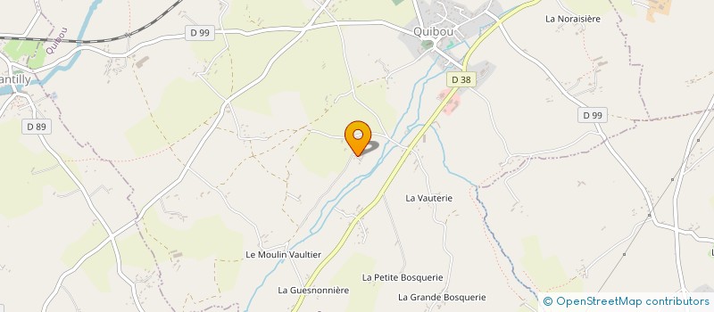 localisation de l'entreprise MADAME CLAUDINE GROUALLE  QUIBOU